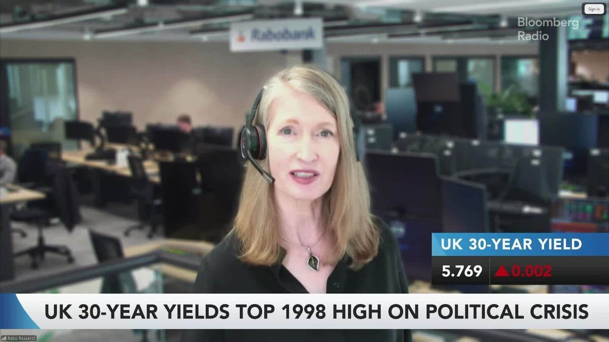 Gilts, Sterling Correlation Underscores UK Vulnerabilities