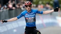 Vingegaard reduces gap on leader with stage nine win