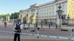 E-scooter and officer collide near Buckingham Palace