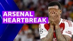 Gabriel blazes penalty over as PSG win Champions League