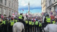 Forty-three arrests after £4.5m police operation to keep rival London protests apart