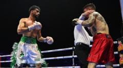 Azim signals world-title intent with stoppage win