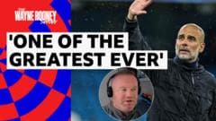 He's changed the face of English football - Rooney on Guardiola