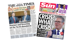 The Papers: 'Starmer and Streeting set for showdown' and 'Crisis? What crisis?'