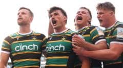 Northampton overcome Leicester in derby classic to reach Prem final